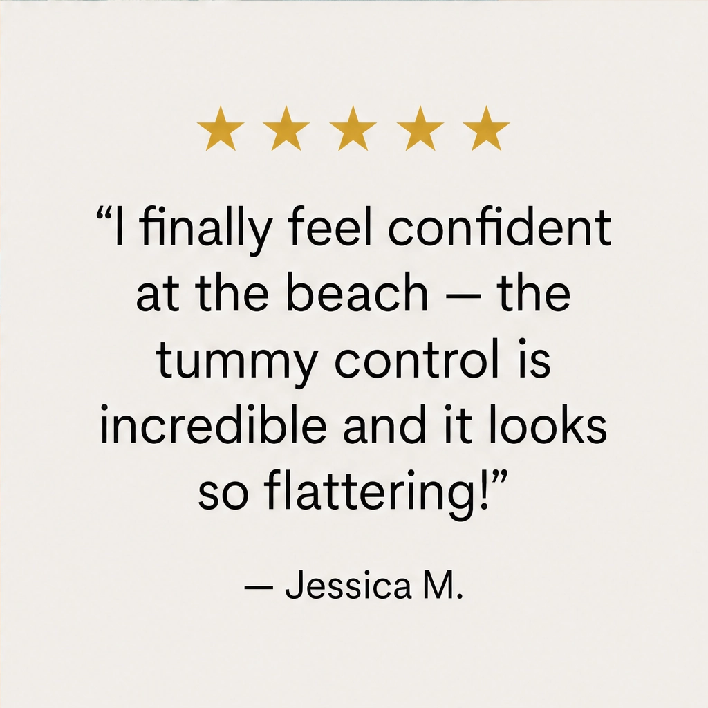 Marésse™ – Tummy-Control Tie-Knot Skirted Swimsuit with Built-in Bra + 50% OFF