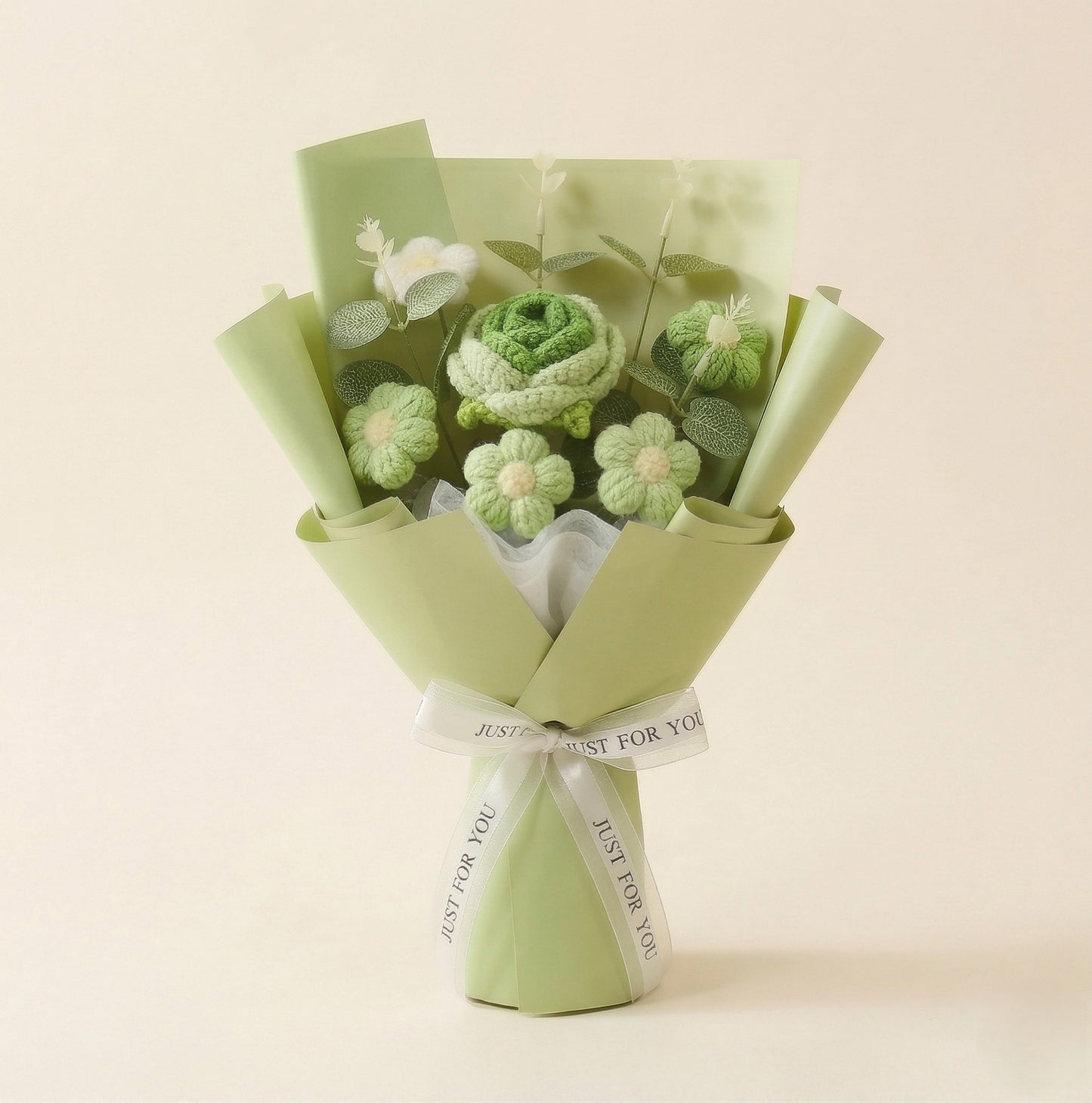 Threadbloom™ – Handmade Crochet Flower Bouquet, Forever Keepsake Gift + 50% OFF