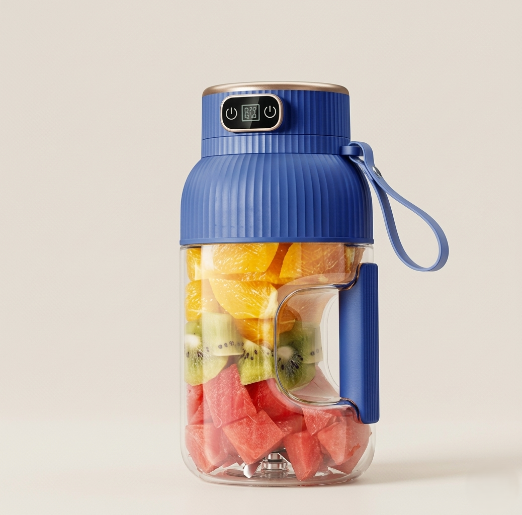Blendora™ – 10-Blade Digital Display Portable Juicer Blender Cup + 50 % OFF