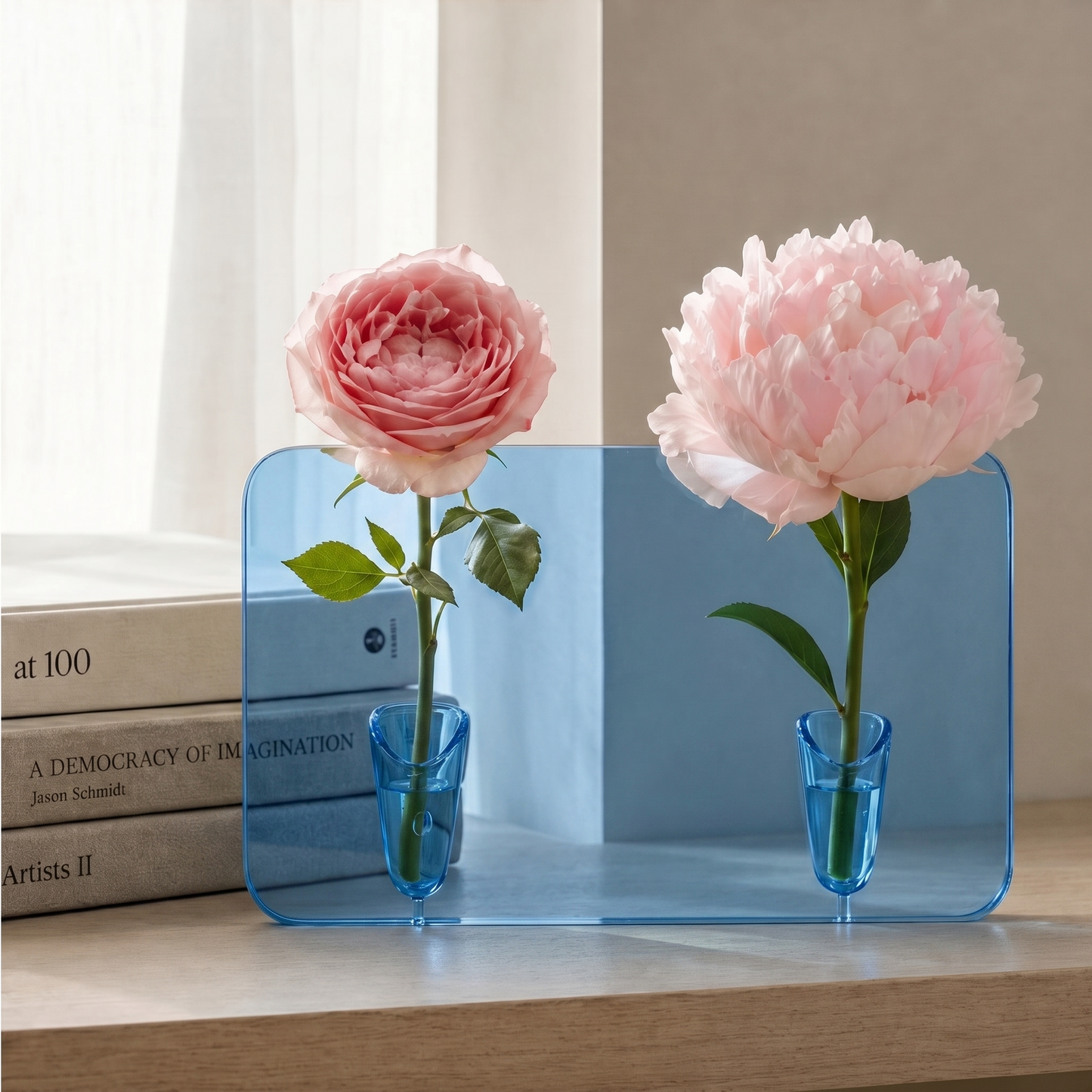 Stille™ – Shatter-Safe Clear Acrylic Nordic Flower Vase + 50% OFF