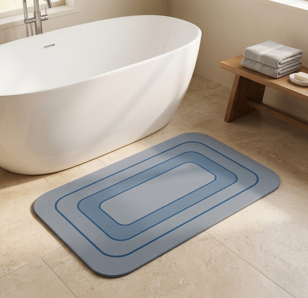 Absorra™ – Super Absorbent Non-Slip Floor Mat | Fast Dry, Stain Resistant, Rubber Bottom +50% OFF