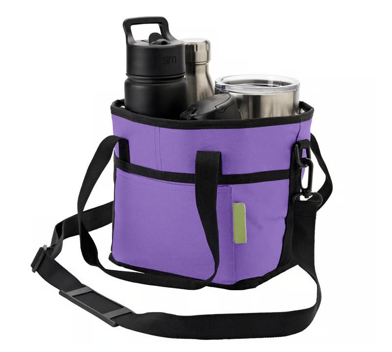 The AuraPack Multi-Drink Carrier — Family Size 4 Compartment Bag + 50% OFF