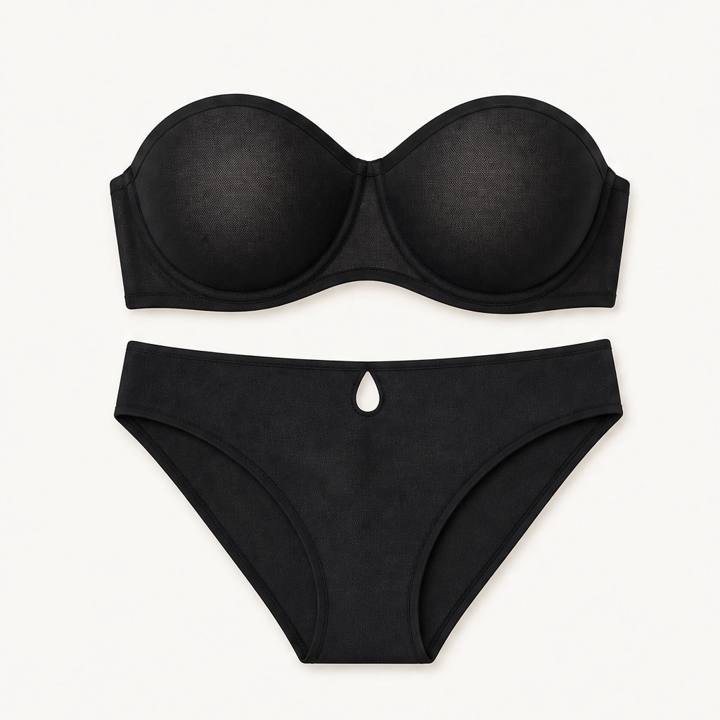 Bardelle™ – Sheer Mesh Strapless Balconette Bra with Convertible Straps & No-Slip Support + 50% OFF
