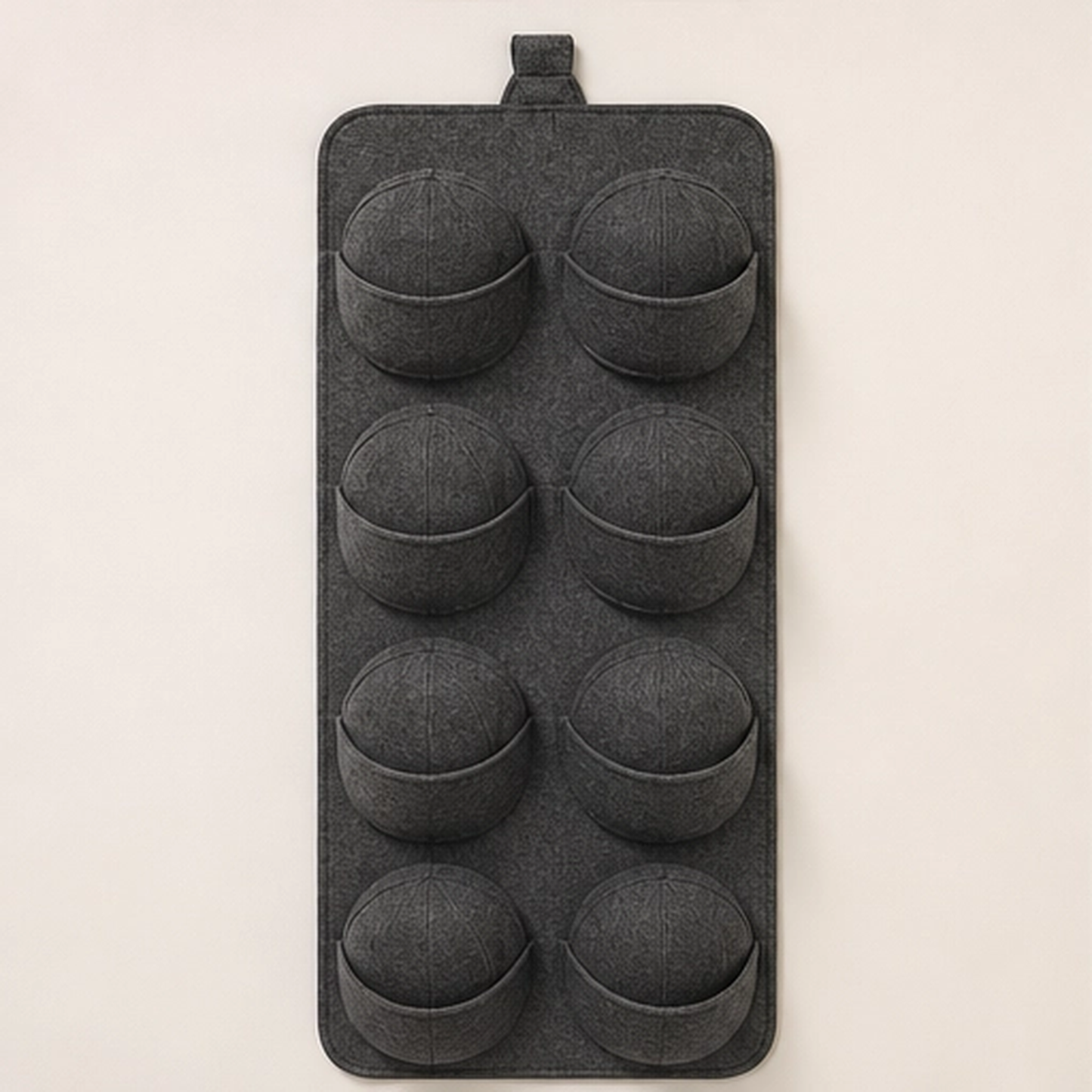 Brimwick – 14-Pocket Felt Hanging Hat Organizer for Door & Wall + 50% OFF