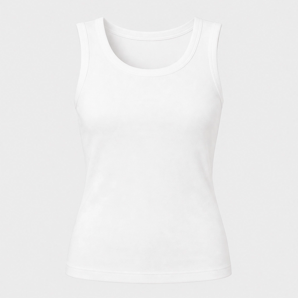 Trueform™ – Ultra-Soft Cotton Shape-Retaining Fitted Tank (3-Pack) + 50% OFF