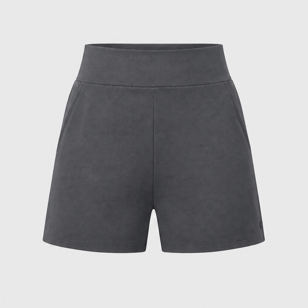 Smoothvelle™ – High-Waisted Tummy-Control Shorts with 4-Way Stretch & Pockets + 50% OFF