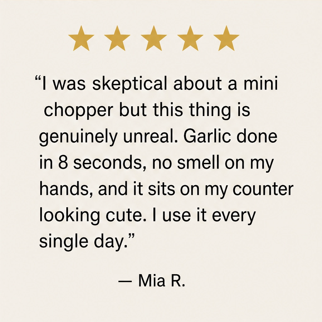 Prepwell™ – Cordless Rechargeable Mini Electric Food Processor + 50% OFF