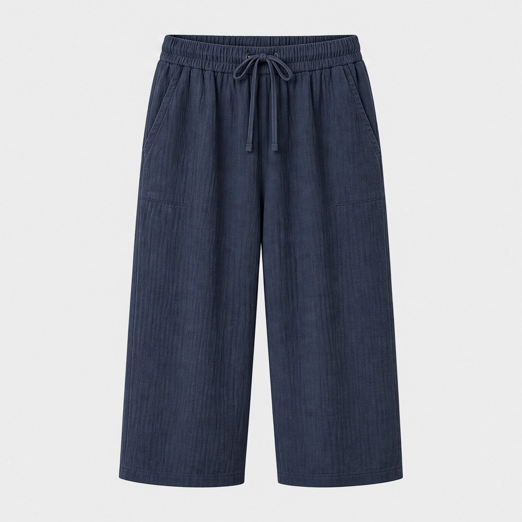 Marleigh™ – Breathable Linen-Blend Wide-Leg Summer Shorts with Adjustable Waist & Deep Pockets +50% OFF