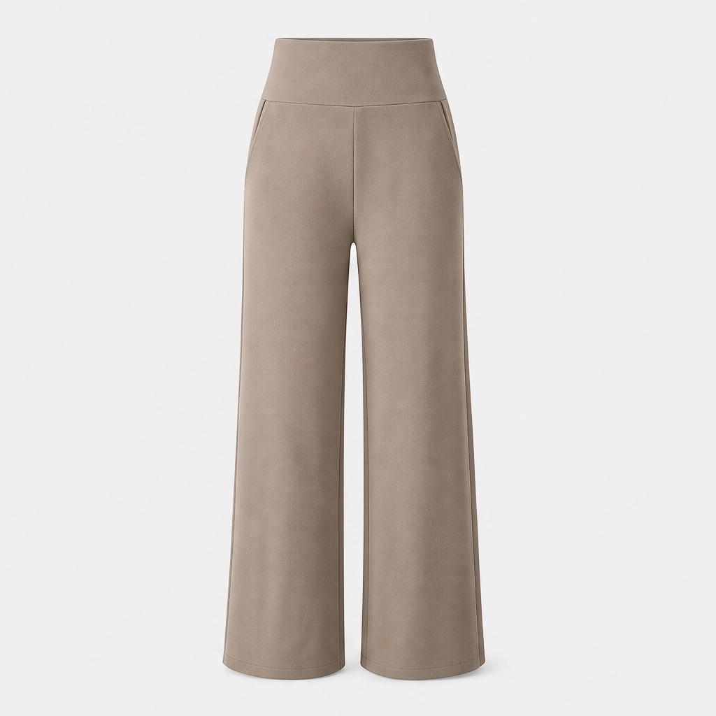 Saunter™ – High-Rise Wide-Leg Butter-Soft Lounge Trousers + 50% OFF