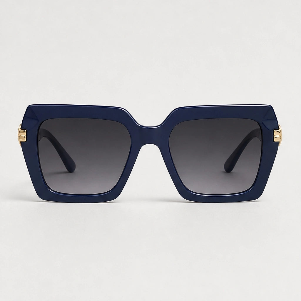 Ravenna – Oversized Square Sunglasses with Gradient Lenses + 50% OFF