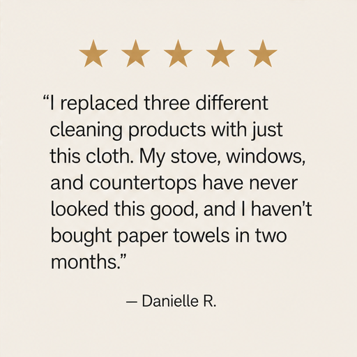 Weavox – Thickened Streak-Free Reusable Microfiber Cleaning Cloths (10 Pack) + 50% OFF detail