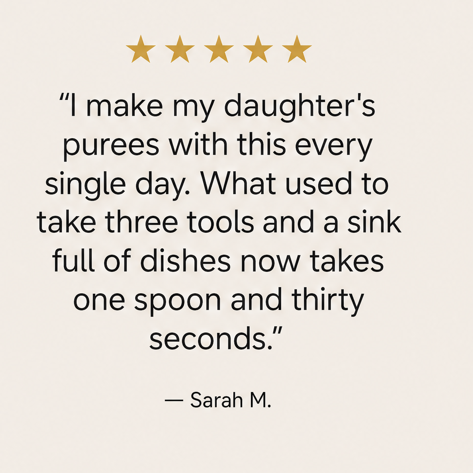 Grazio – 5-in-1 Grate, Mash, Strain & Open Kitchen Spoon + 50% OFF detail