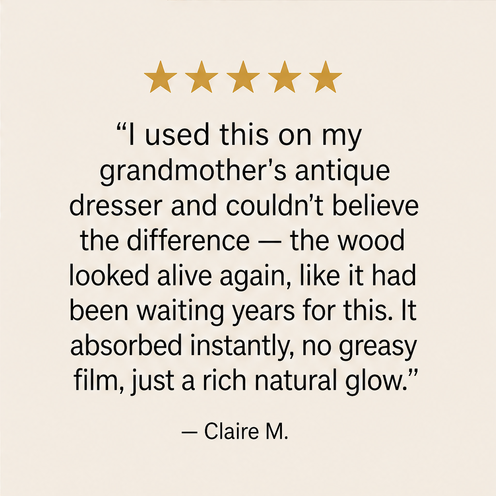 Hallowick – Pure Beeswax Deep Nourish Wood Restoring Polish + 50% OFF detail