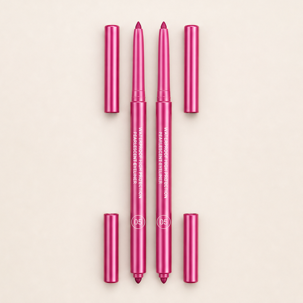 Glowliné – Dual-Ended Waterproof Gel Eyeliner & Pearl Highlighter Pen + BUY 1 + PICK 1 FREE COLOR Fuchsia