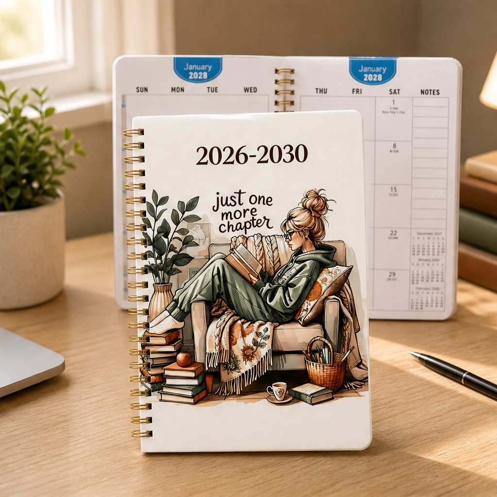 Yearloom – 60-Month Spiral Monthly Planner 2026-2030 + 50% OFF lifestyle