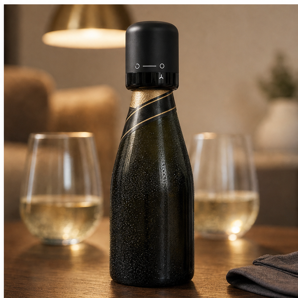 Fizzlock – Twist-Lock Seal Champagne & Wine Stopper + 50% OFF lifestyle