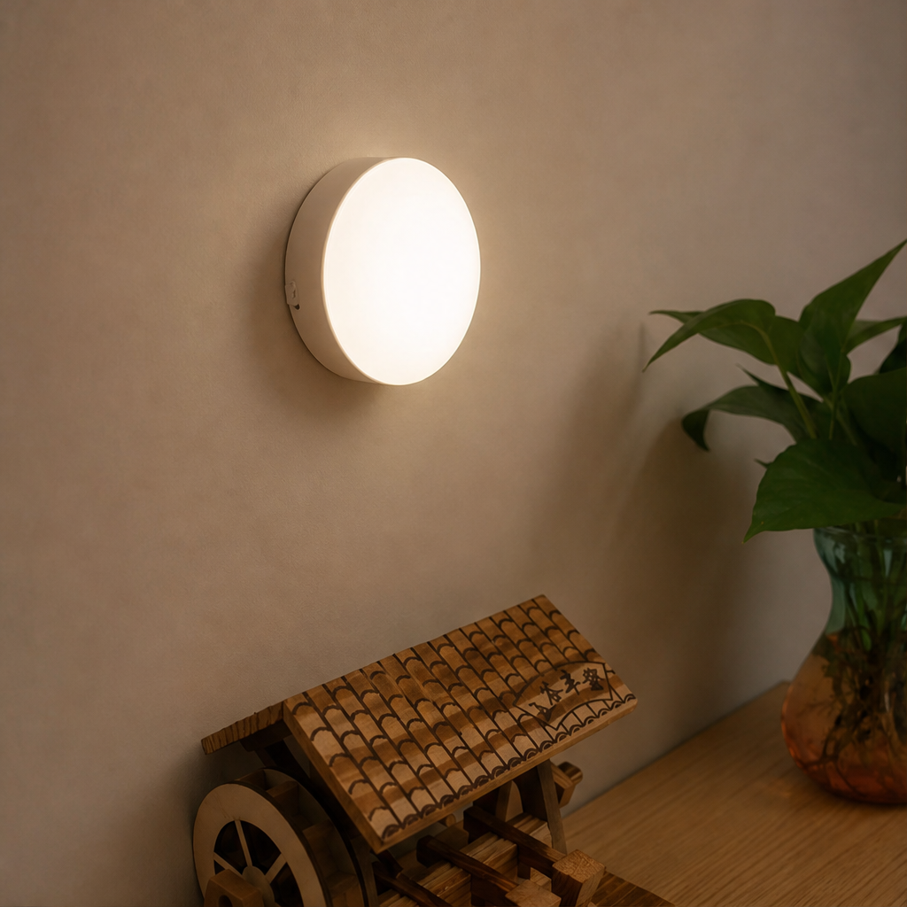 Glimora – Motion Sensor Rechargeable Night Light + 1+1 FREE lifestyle