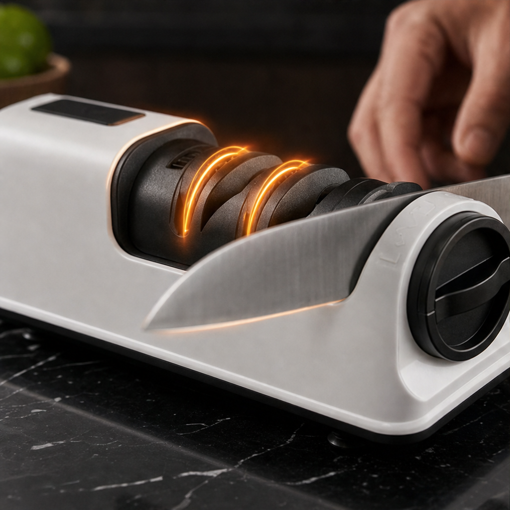 Edgemont – 3-Stage Electric & Manual Knife Sharpener + 50% OFF lifestyle