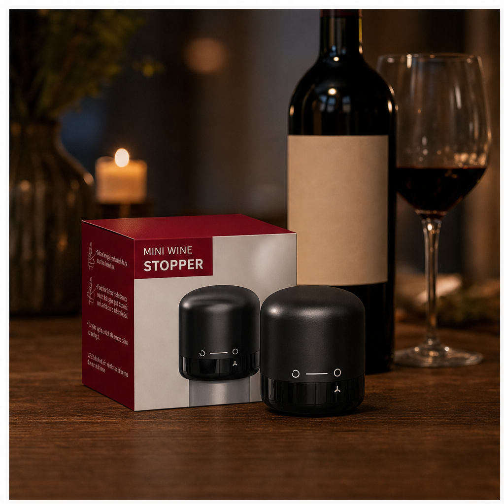 Corquell – Airtight Twist-Seal Wine & Champagne Stopper + 50% OFF lifestyle