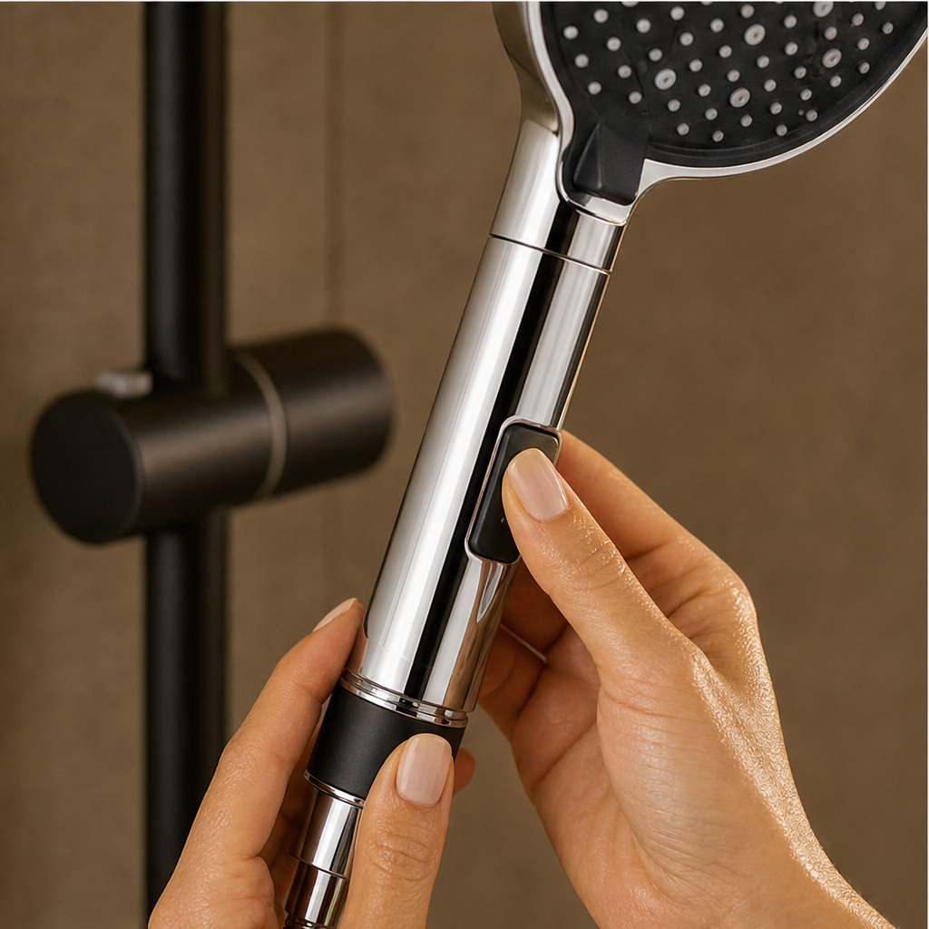 Rainforge – High Pressure 3-Mode Adjustable Rain Shower Head lifestyle