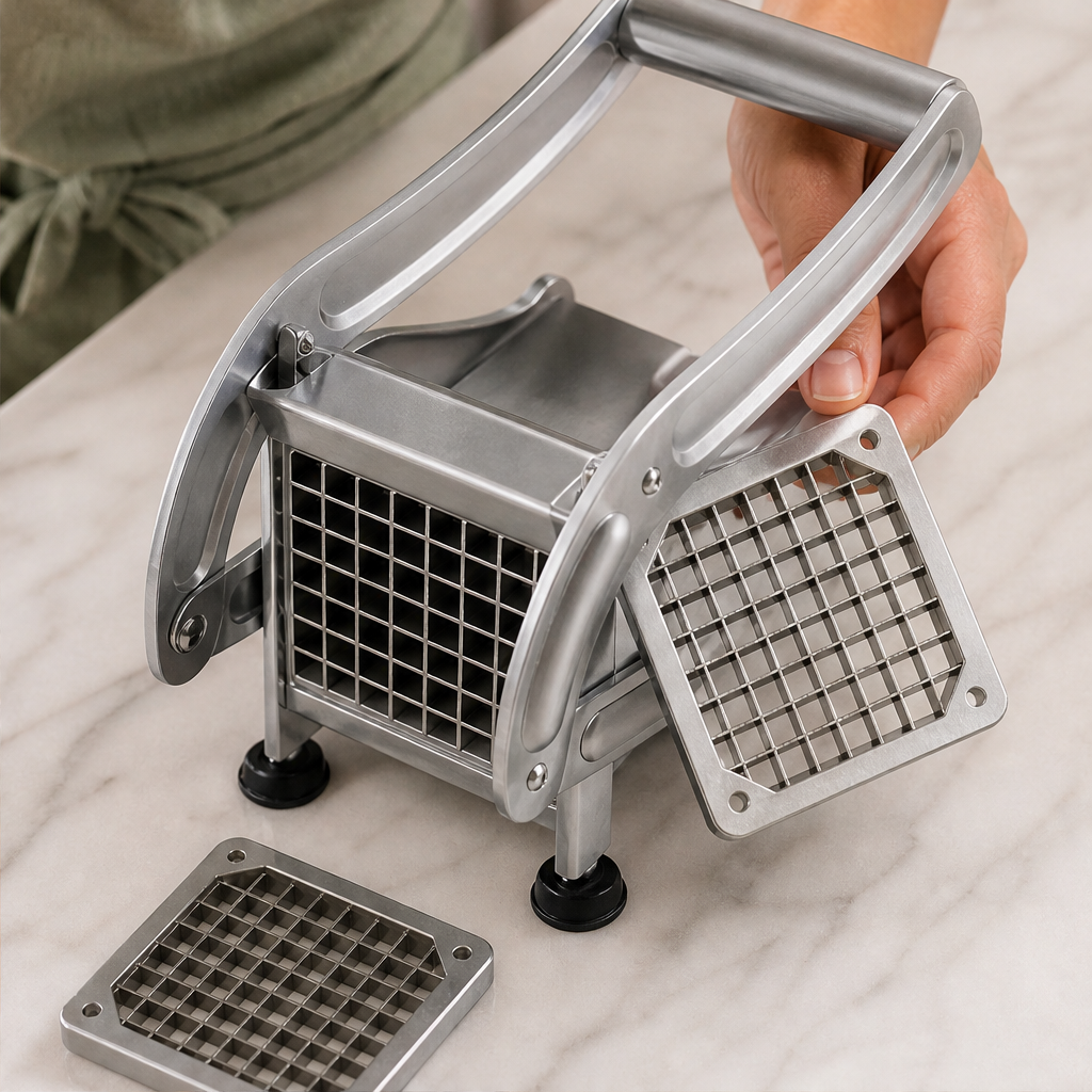 Spudwick – Dual-Blade Stainless Steel French Fry Cutter + 50% OFF lifestyle