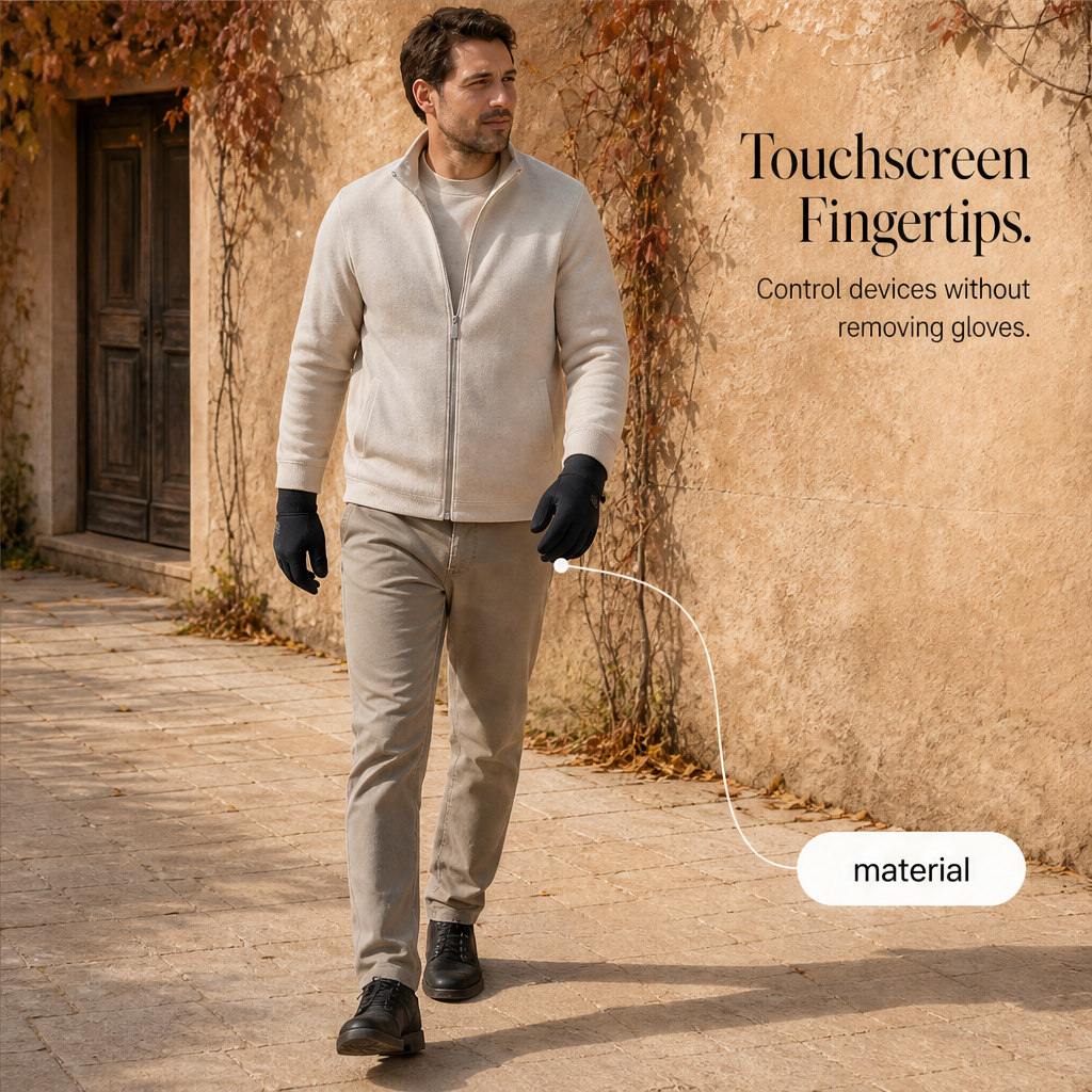 Hearthgrip – Waterproof Touchscreen Thermal Gloves + 50% OFF features