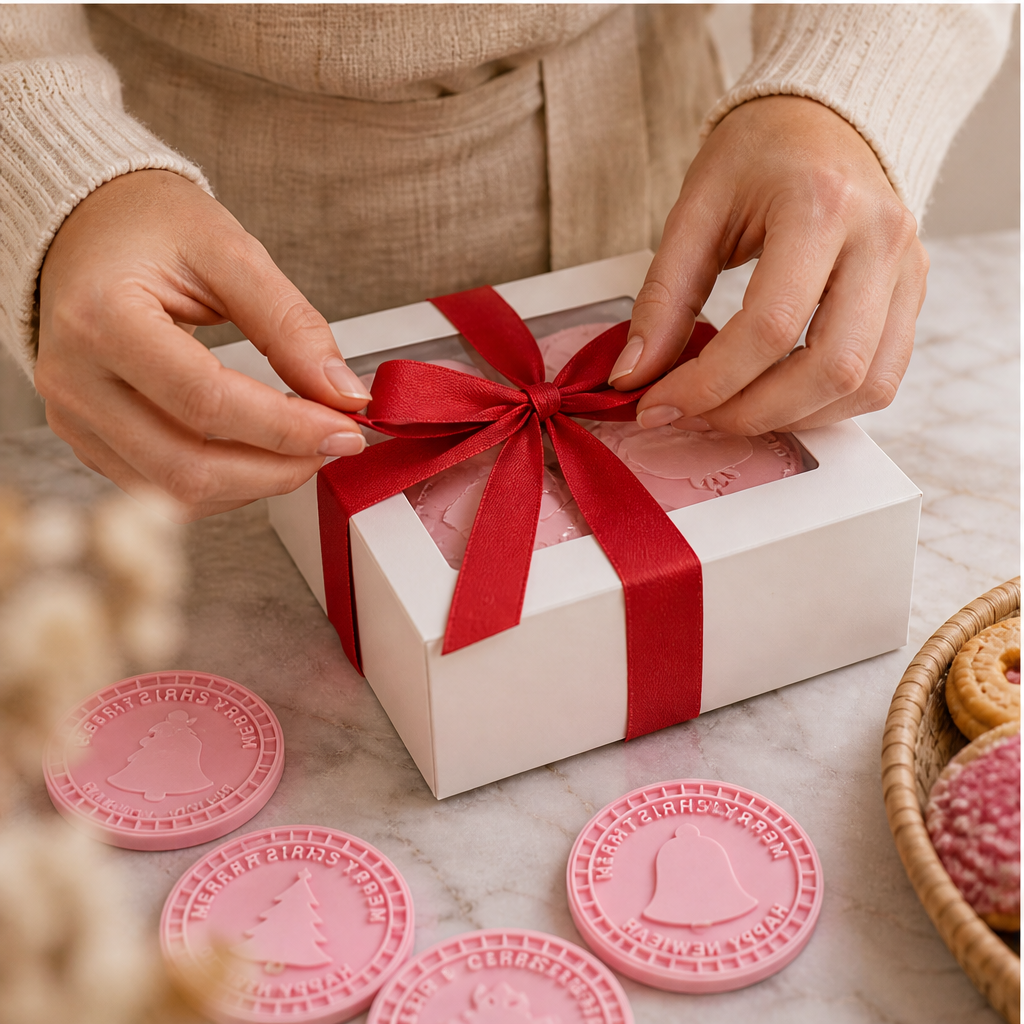Merrymould – 3D Embossing Christmas Cookie Stamp Set + 50% OFF lifestyle