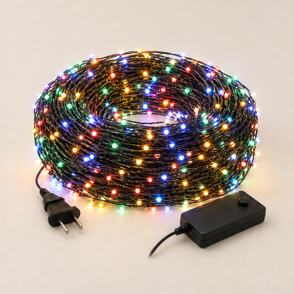 Emberlume – 20M 600-LED Dense Glow Christmas String Lights + 50% OFF Multicolor