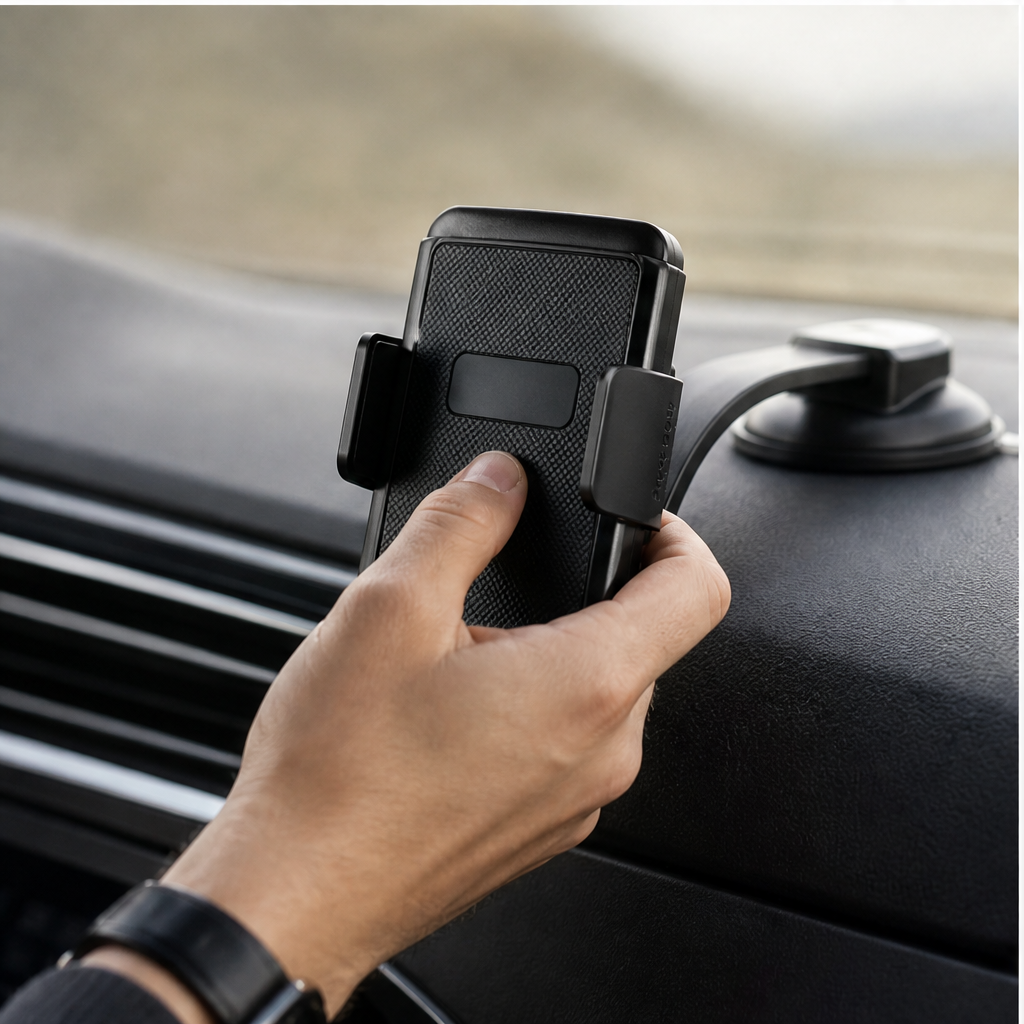 Bendura – Bendable 360° Car Phone Holder with Washable Suction Grip + 50% OFF