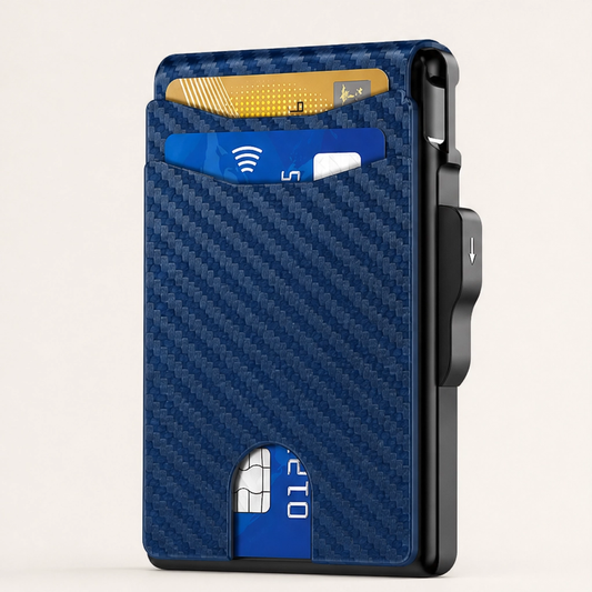 Vaultan – RFID-Blocking Pop-Up Card Wallet with Tracker Pocket + 50% OFF