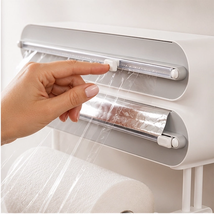 Kliven – Magnetic Wrap Cutter & Paper Towel Holder for Fridge + 50% OFF