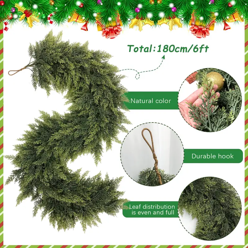 The Artisan Pine Garland - A Handmade Look, For a Magical Holiday + 50% OFF