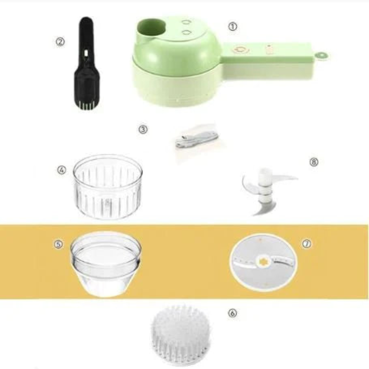 The KitchenCommand 4-in-1 Chopper - Cut, Clean, and Mince 80% Faster + 50% OFF
