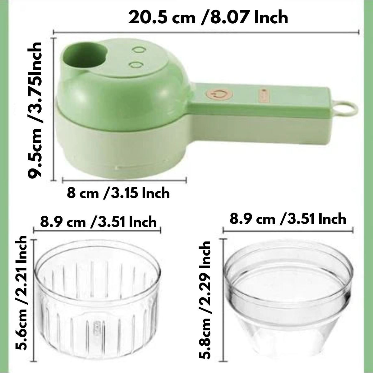 The KitchenCommand 4-in-1 Chopper - Cut, Clean, and Mince 80% Faster + 50% OFF