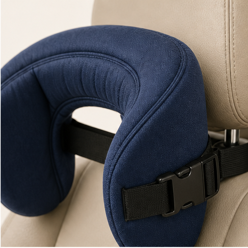 Lullport – Adjustable Travel Sleep Headrest Band for Planes, Trains & Road Trips + 50% OFF