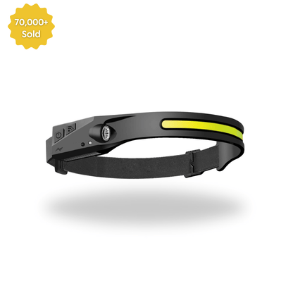 The HorizonBeam Headlamp - 230° Wide Light, Hands-Free Comfort + 50% OFF