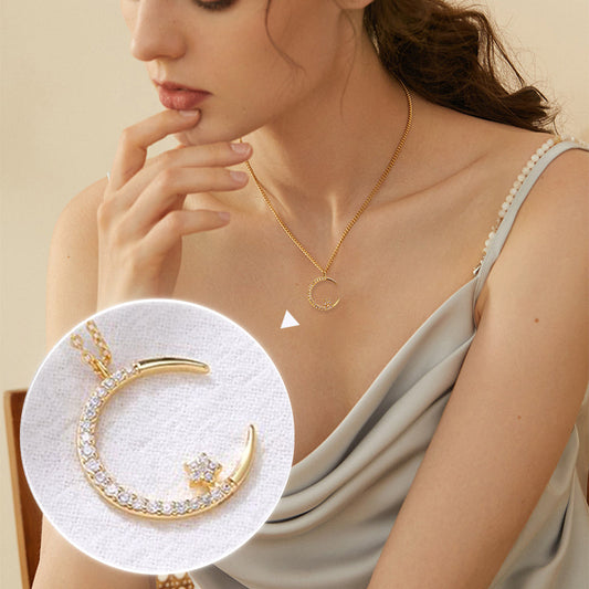 The StarGlow Celestial Necklace - Your Personal Galaxy of Elegance + 50% OFF