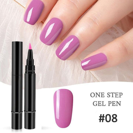 Enamelle – 3-in-1 One-Step Gel Nail Pen Kit with LED Lamp, 18 Colors - Buy 1 + 1 FREE