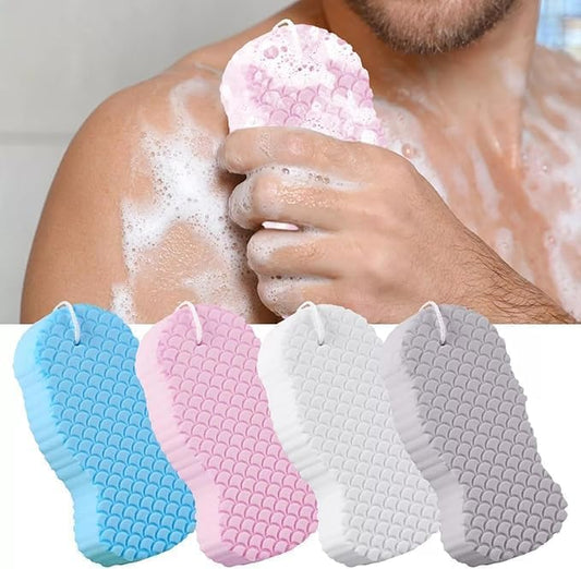 Suds & Silk™ – Ultra-Foaming 3D Exfoliating Body Sponge + Buy 1 Get 1 FREE