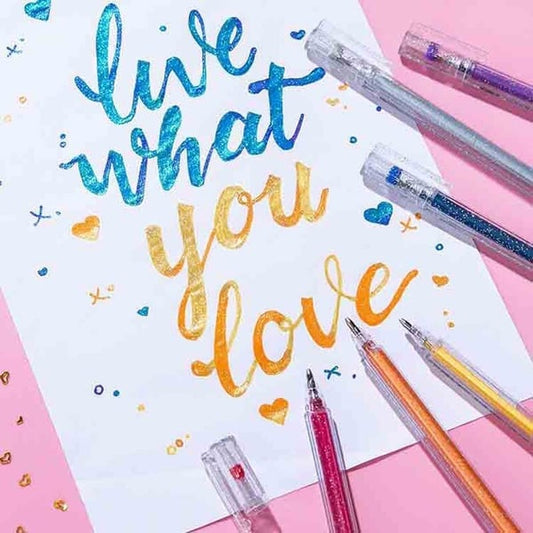 The SparkleInk Gel Pens - Add Magic to Every Creation + 50% OFF
