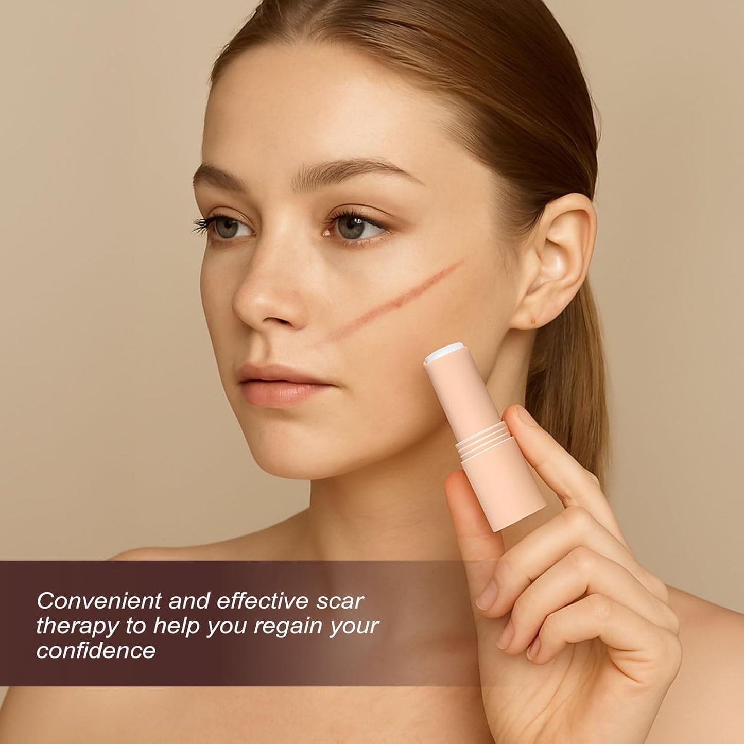The AuraSmooth Scar Stick - 60% Medical-Grade Silicone, Centella Asiatica, and 100% Satisfaction Guarantee +50% OFF