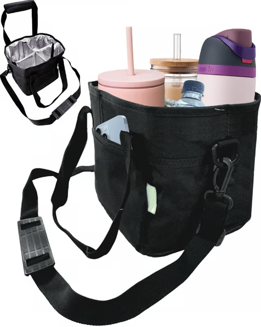 The AuraPack Multi-Drink Carrier — Family Size 4 Compartment Bag + 50% OFF
