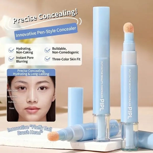 Veilara™ – 3-Shade Color Correcting Concealer Pen for Dark Circles, Blemishes & Natural Glow + Buy 1 GET 1 FREE