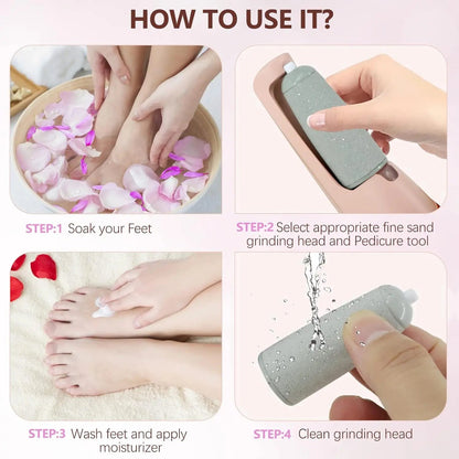The SilkStep Pro – Salon-Smooth Feet in Minutes, Safe & Painless Technology + 50% OFF