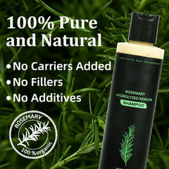 The TheraGrow Rosemary Shampoo - Visible Thickness, 98 % Less Fallout +50% OFF