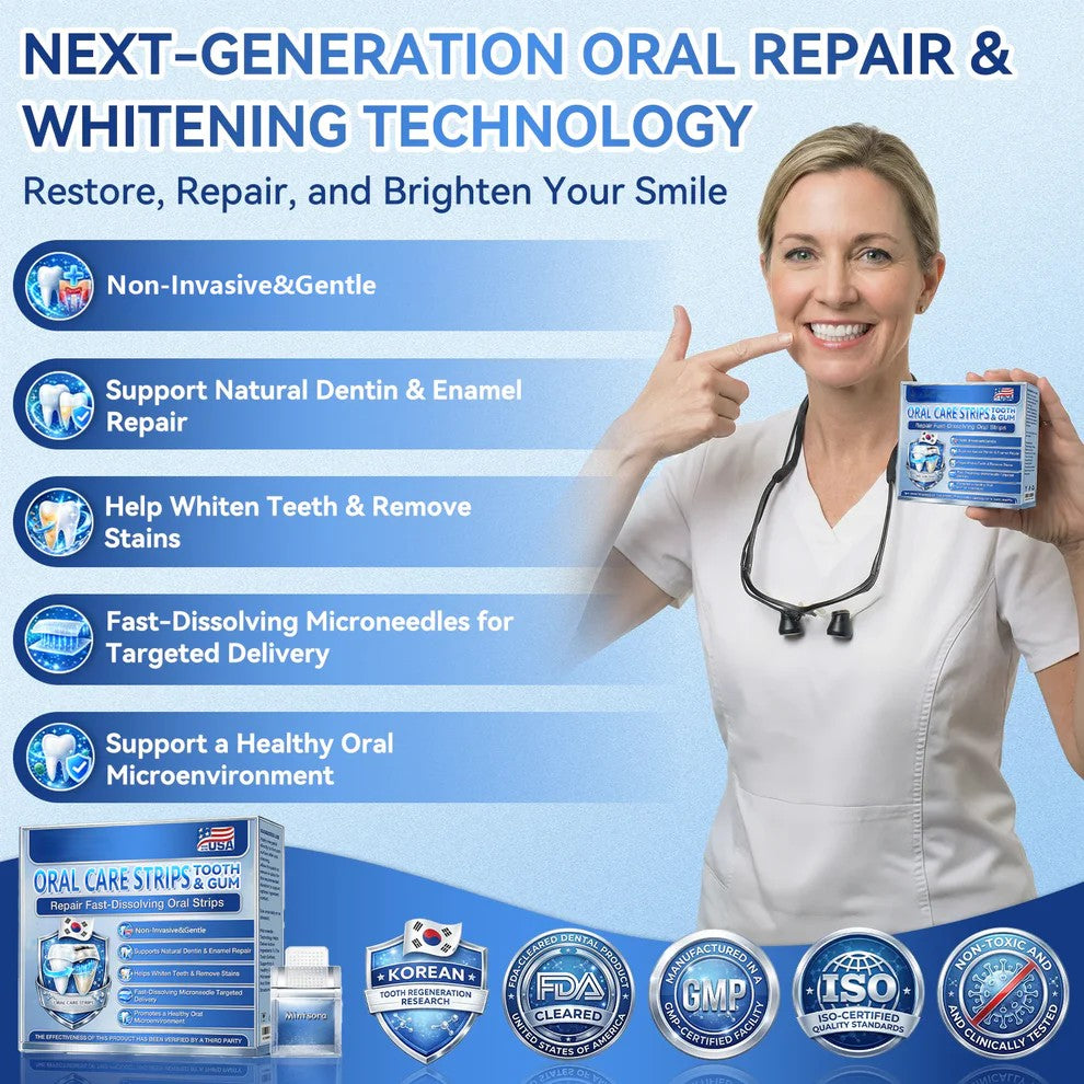 The AuraMints Oral Care Strips — Support a Fresher, Cleaner Smile +  Buy 1 GET 1 FREE