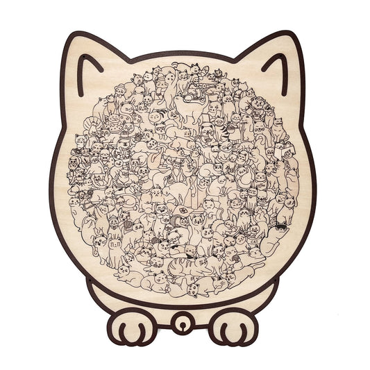 The Purrfect Cat Puzzle – The Ultimate Gift for Stress Relief + 50% OFF