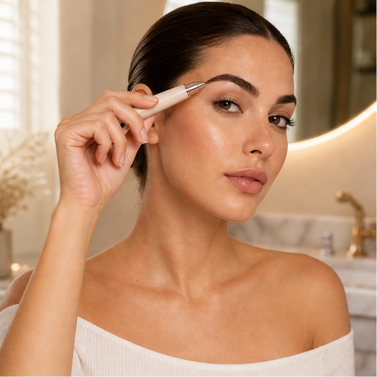Lumisse – Rechargeable 2-in-1 Facial Hair Remover & Eyebrow Trimmer + Buy 1 Get 1 FREE