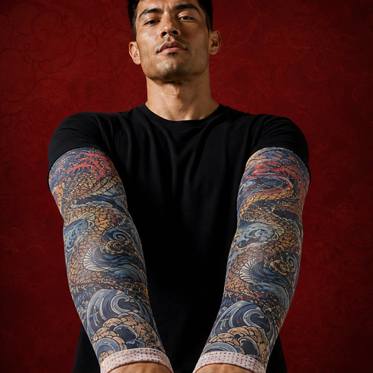 Brisklin™ – UPF50+ Cooling Tattoo-Friendly Arm Sleeve + 50% OFF
