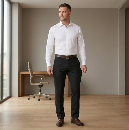 Trewford™ – 4-Way Stretch Expandable Waist Classic Men's Dress Pants + 50% OFF